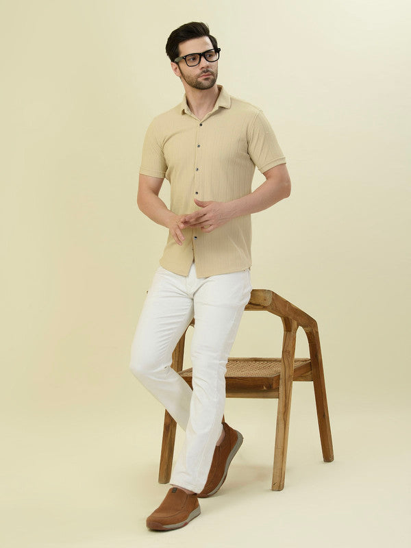 Albion Premium Men 13 Cream Shirt Hs