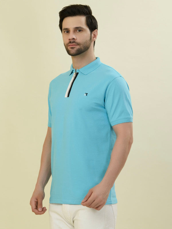 Albion Premium Men 37 Sea Blue T-Shirt