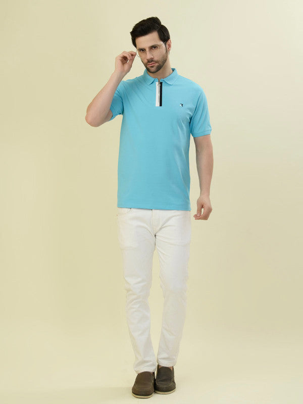 Albion Premium Men 37 Sea Blue T-Shirt