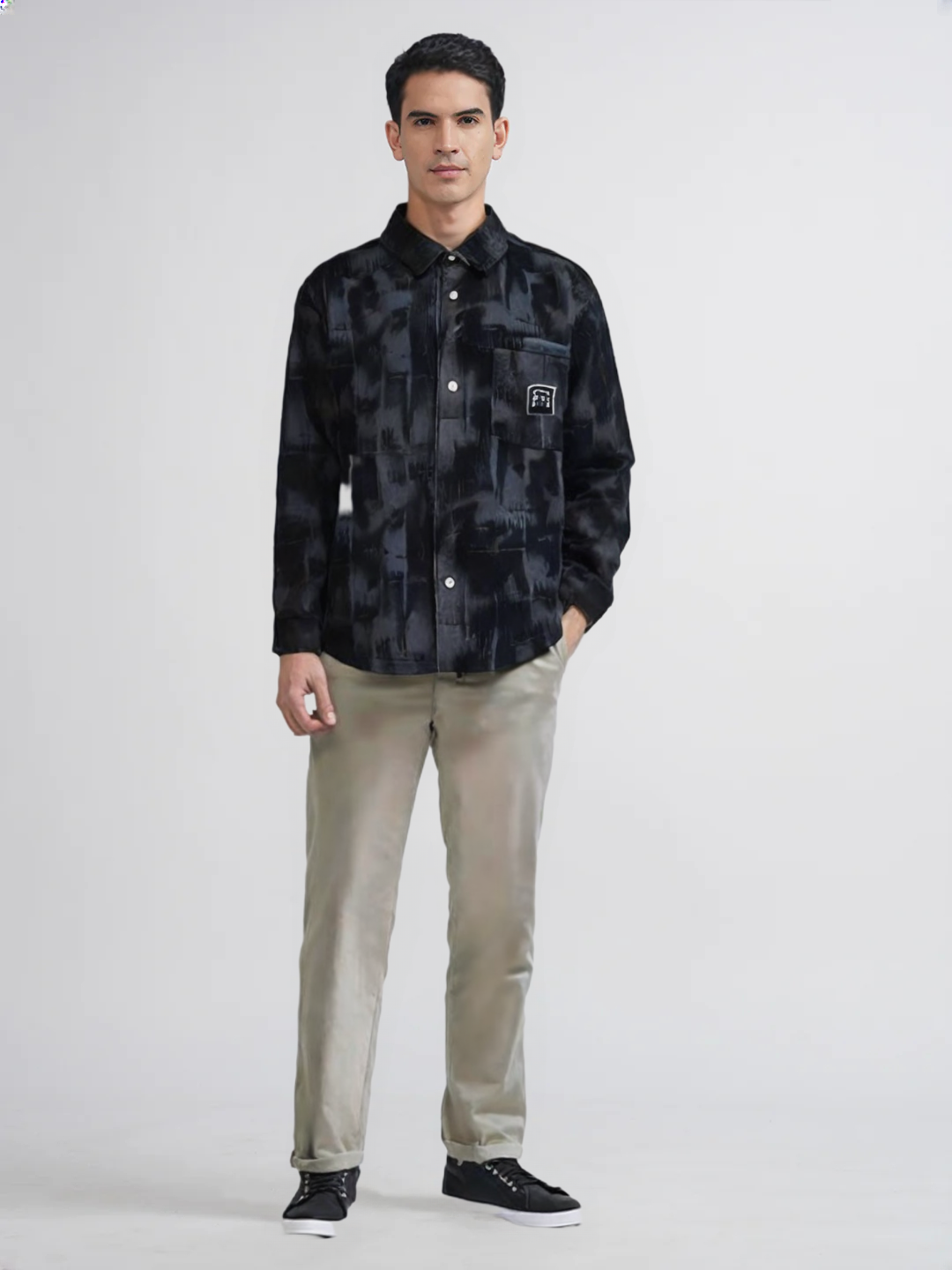 Albion Premium cotton shirts, formal and casual GREY