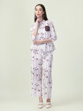 Albion Premium Ladies Ambika Purple Co-ord sets