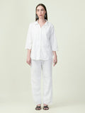 Albion Premium Ladies Neel Kamal White Co-ord sets