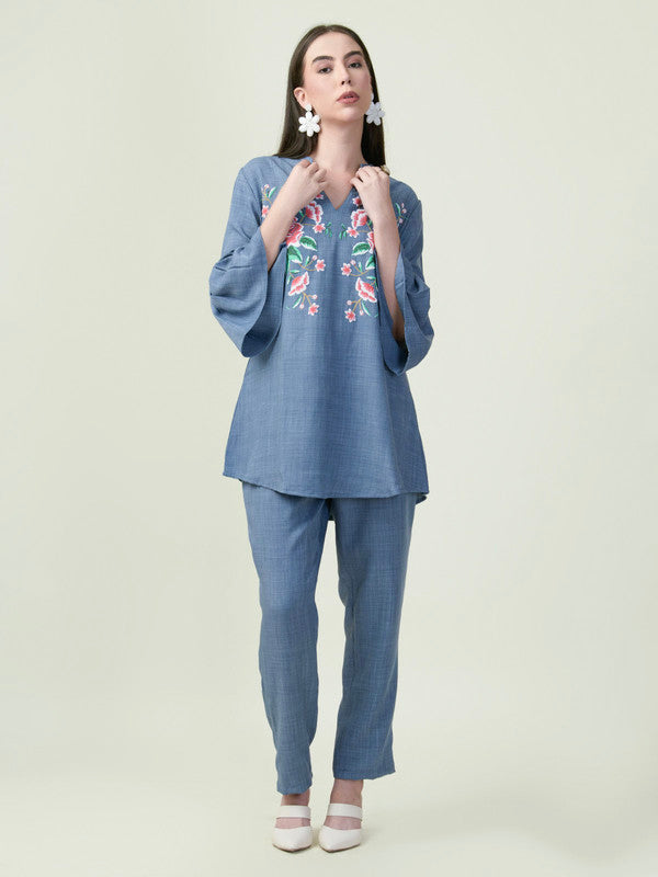 Albion Premium Ladies Napoleon Blue Co-ord sets