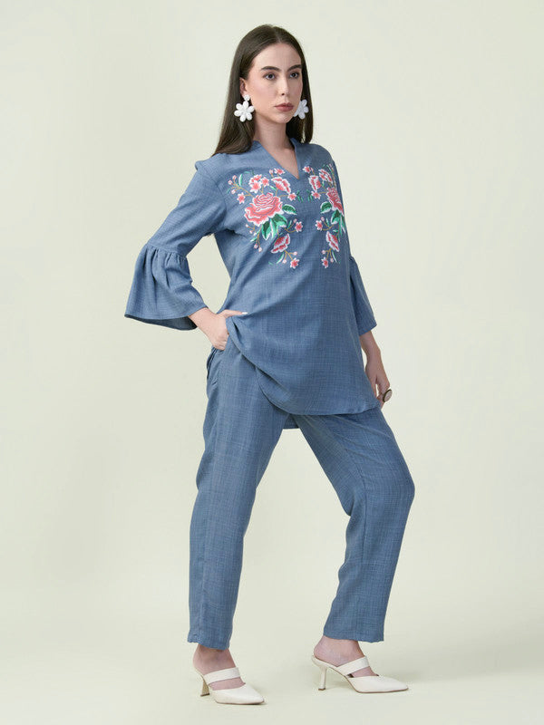 Albion Premium Ladies Napoleon Blue Co-ord sets