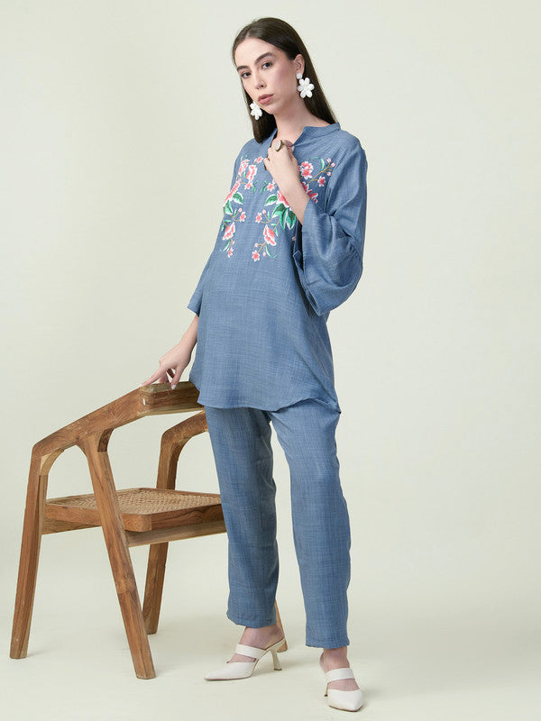 Albion Premium Ladies Napoleon Blue Co-ord sets