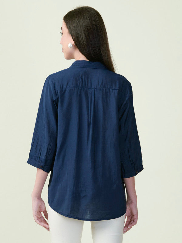 Albion Premium Ladies Ol Blue Top