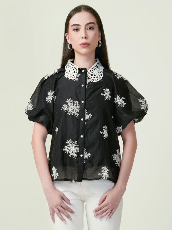 Albion Premium Ladies Ambika Black Top