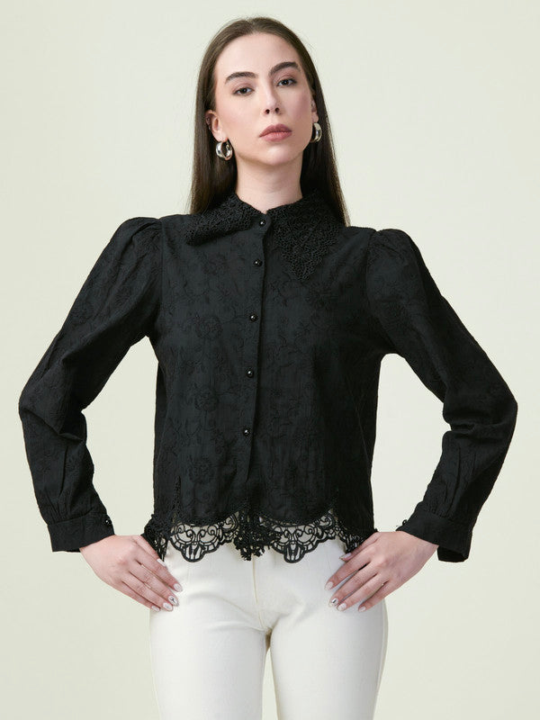 Albion Premium Ladies Angel Black Top