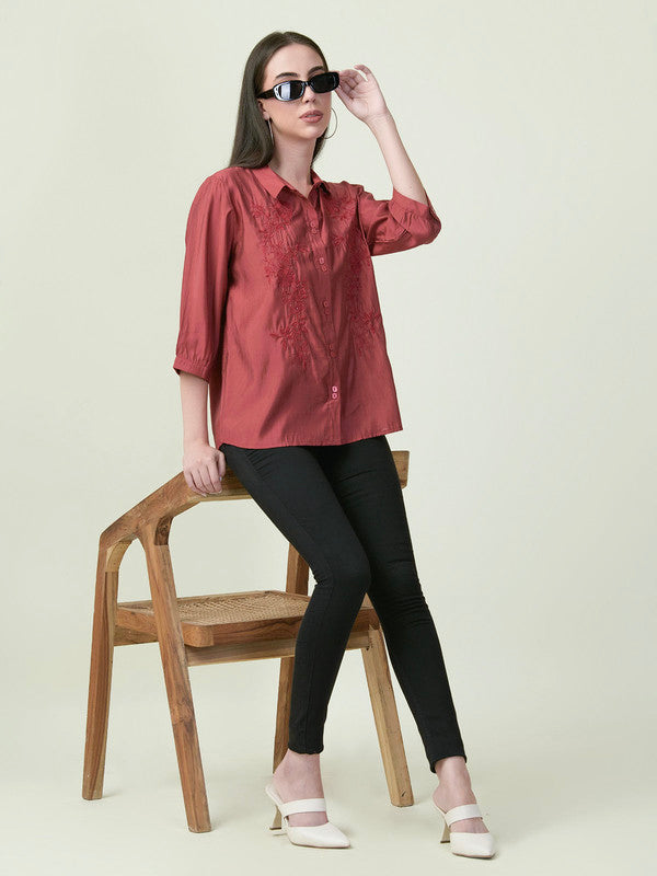 Albion Premium Ladies Ol Rust Top