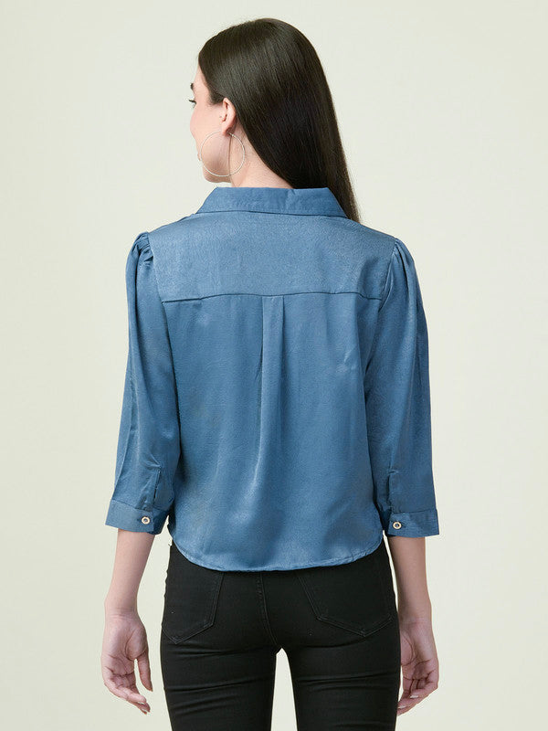 Albion Premium Ladies Ol Blue Top