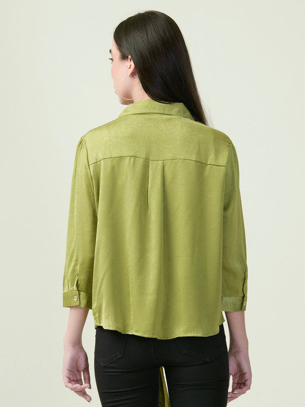 Albion Premium Ladies Ol Green Top