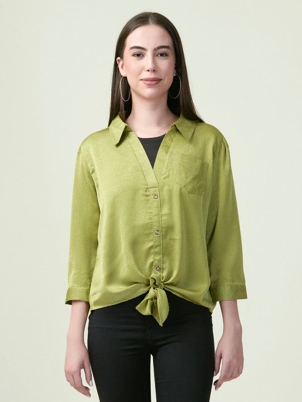 Albion Premium Ladies Ol Green Top