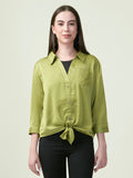 Albion Premium Ladies Ol Green Top