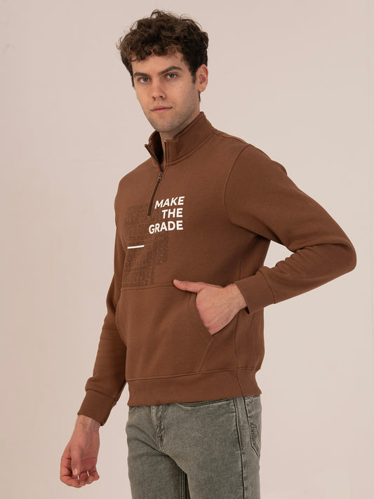 Albion Men’s Winter Pullover Sweatshirt – Outdoor & Cozy Wear_coffee