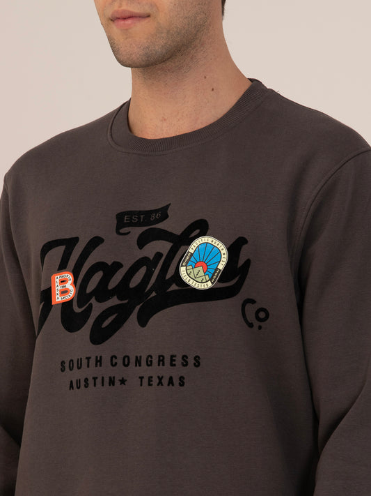 Men’s Winter Waterproof Outdoor sweatshirts_CHARCOL