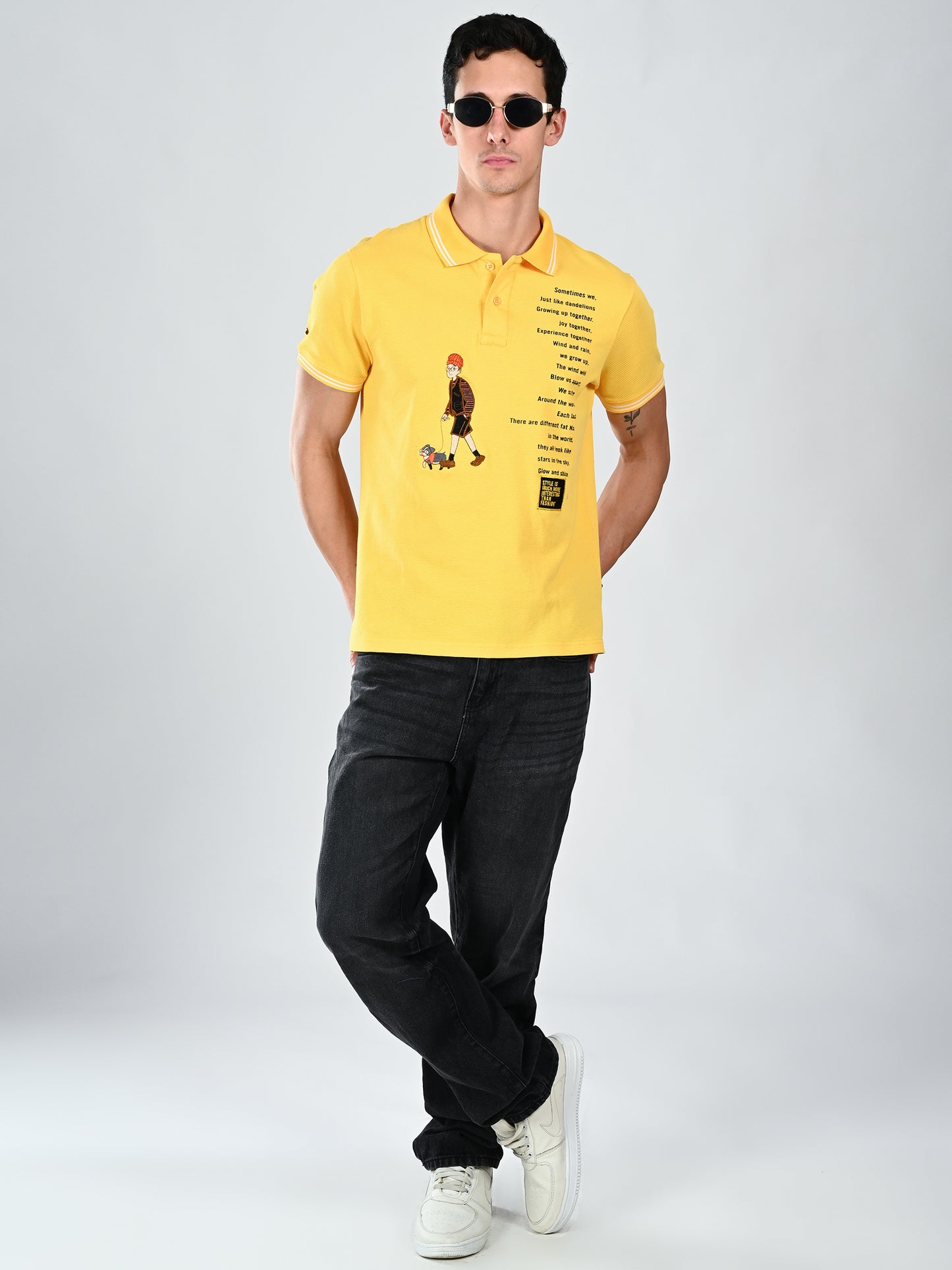 Albion Classic Fit Casual T-Shirt for Men