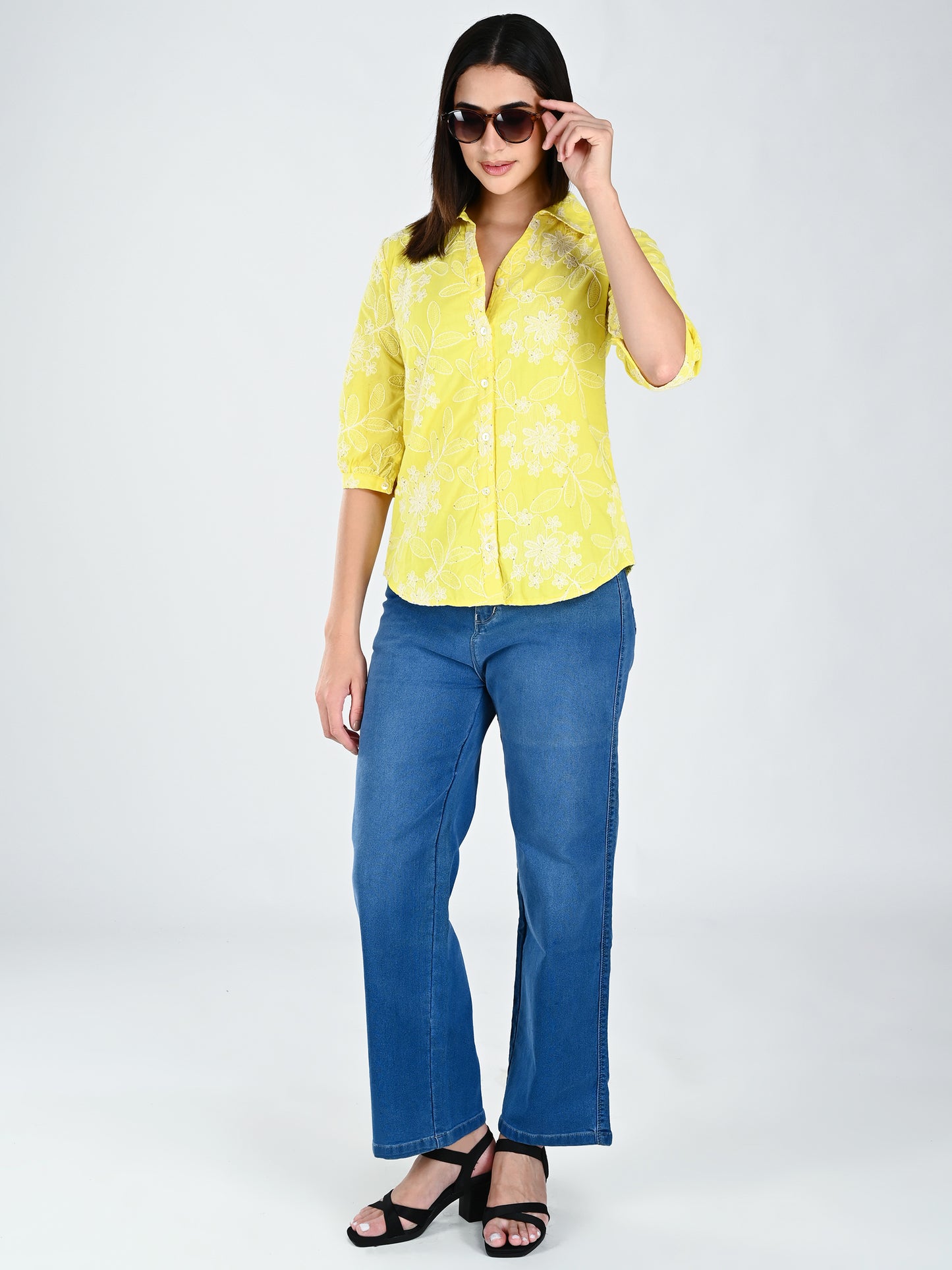 Albion Women Lemon Mist Thread Top