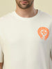 Albion Premium Cyan White Men T-Shirt