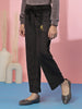 Girls Solid Cotton Trackpant | Comfortable Daily Wear