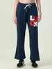 Albion Premium Ladies Cyan Navy Lowers Stylish Comfortable Track Pants