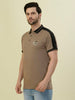 Albion Premium Men's Casual Desert Printed T-Shirt