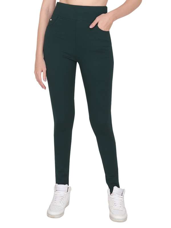 Chunmun Albion Smart Casual B.Green Jegging