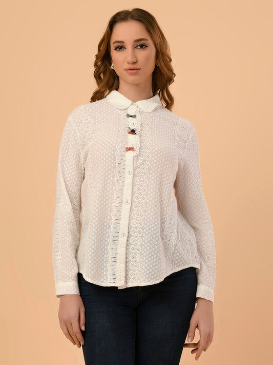 Albion Premium Ambika White Top