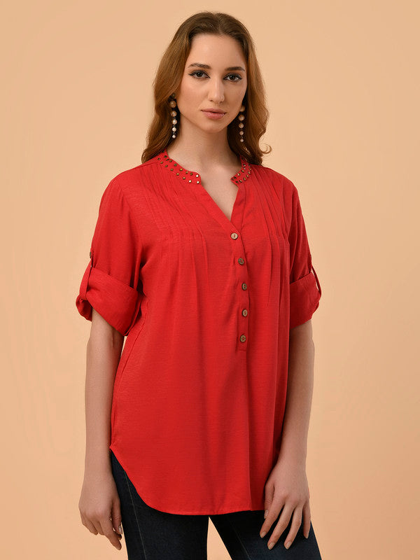 Albion Premium Just In-Time Red Shirt