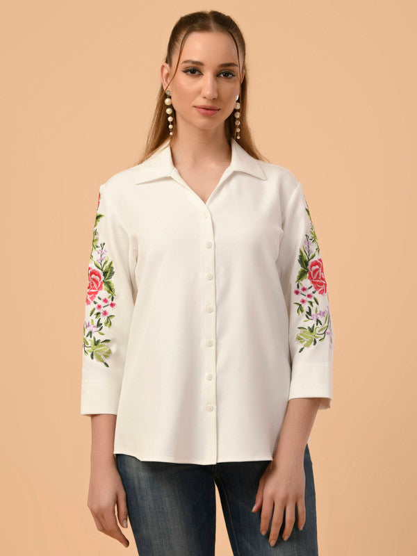 Albion Premium Just In-Time Off White Shirt