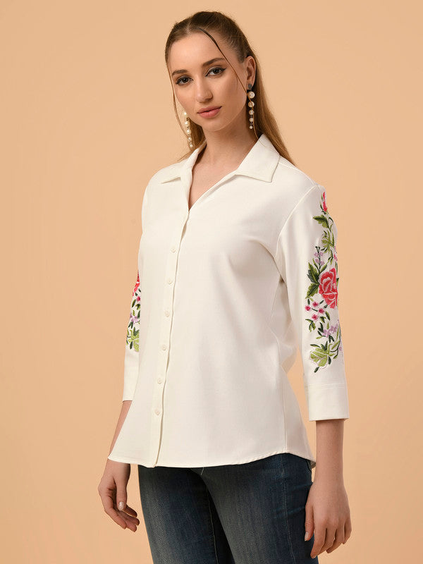 Albion Premium Just In-Time Off White Shirt