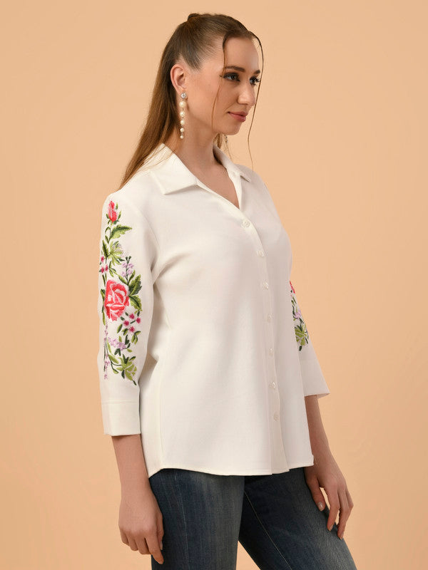 Albion Premium Just In-Time Off White Shirt