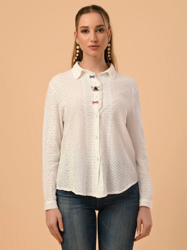 Albion Premium Ambika White G Top