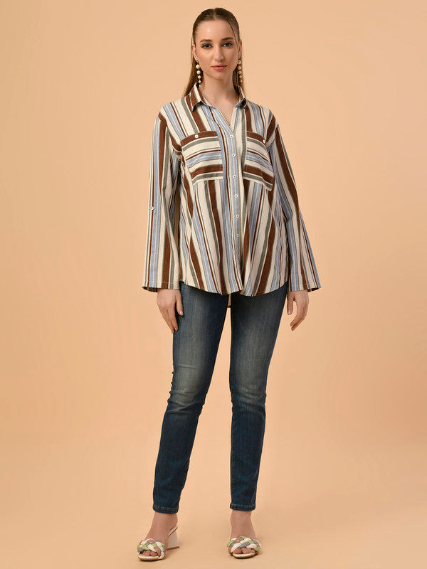 Albion Premium Cool A (Brown) Top