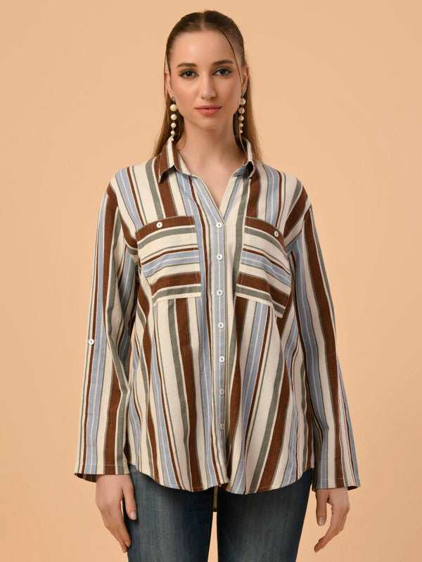 Albion Premium Cool A (Brown) Top