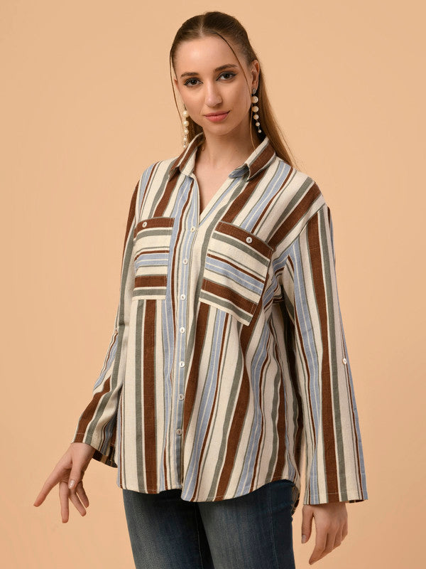 Albion Premium Cool A (Brown) Top