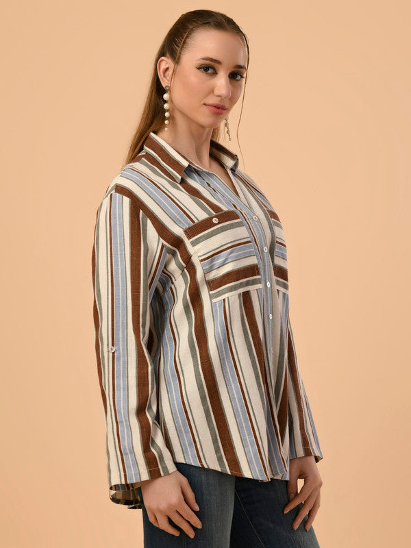 Albion Premium Cool A (Brown) Top