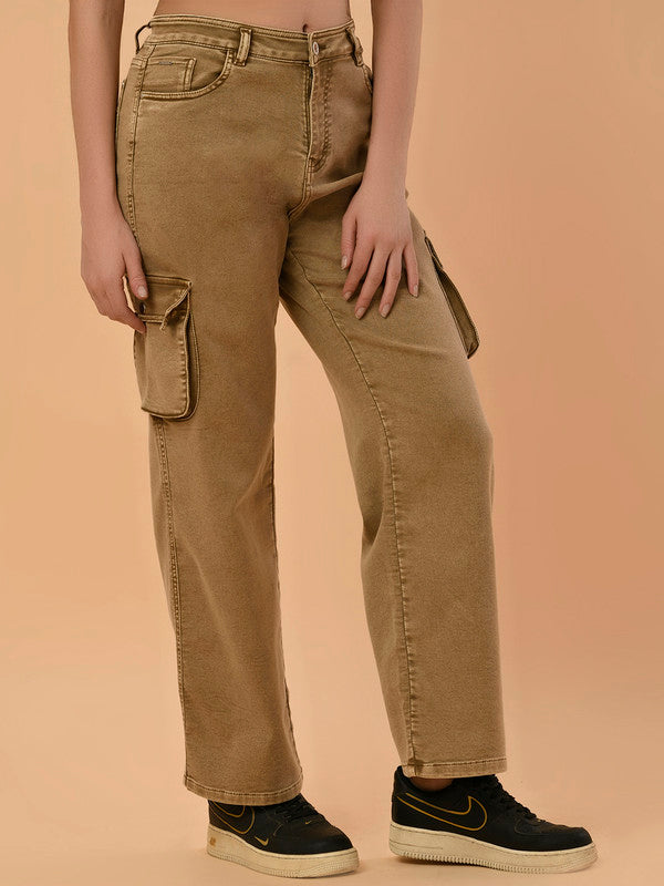 Albion Premium Lotus M Brown Jeans