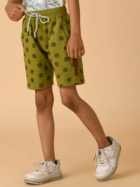 Albion Premium Boys Lower Olive Capris