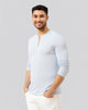 Albion Premium Men's Winter Casual Off White T-Shirt
