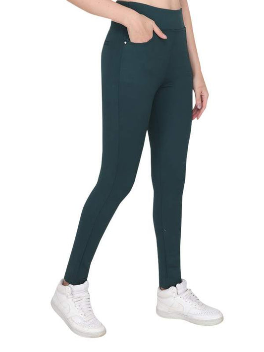 Chunmun Albion Smart Casual Green Jegging