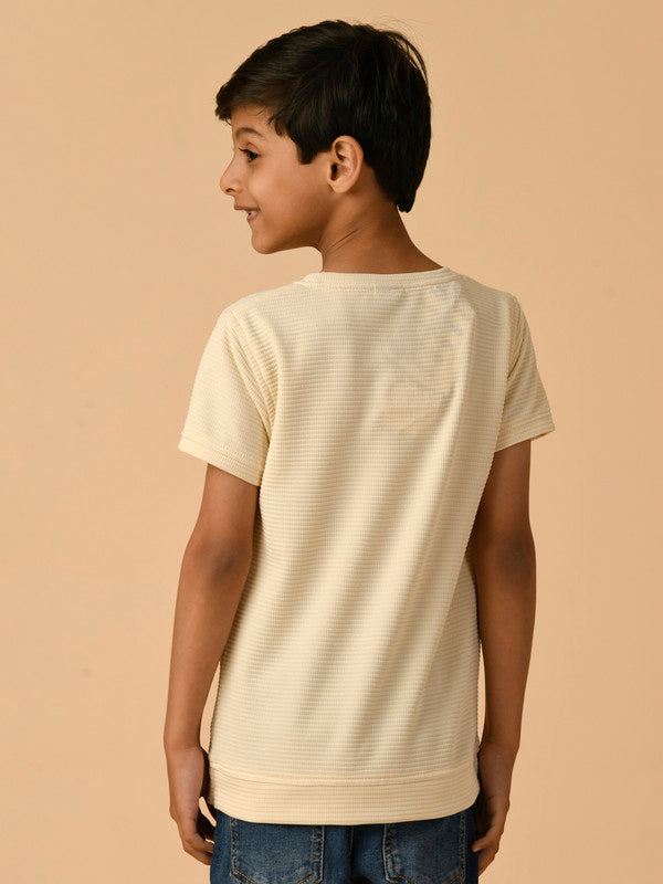 Albion Premium Boys Cream T-shirt