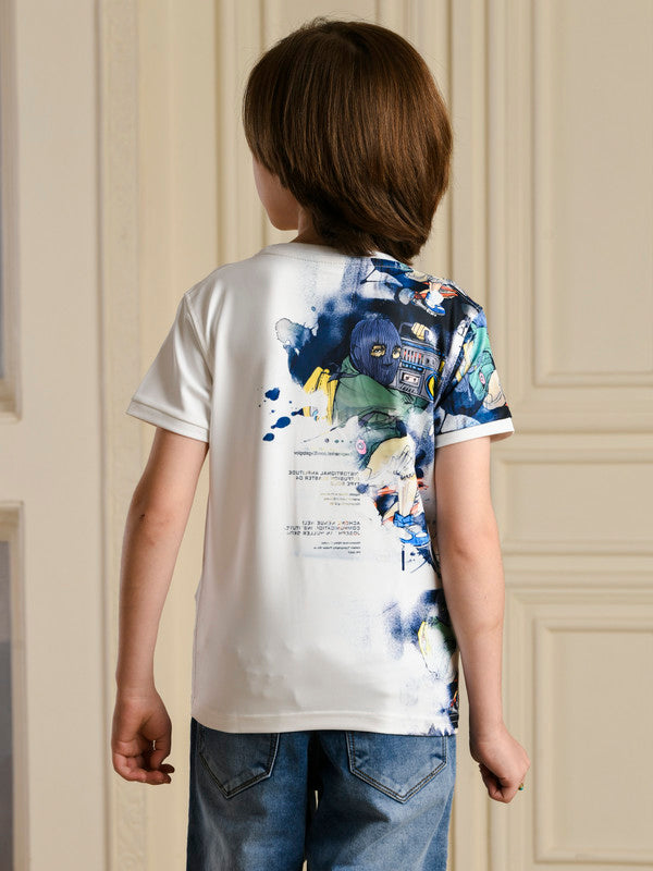 Albion Premium Boys Napoleon Printed T-shirt