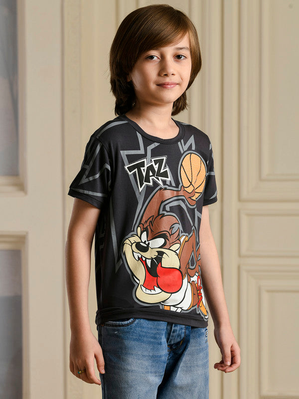 Albion Premium Boys Napoleon Black T-shirt