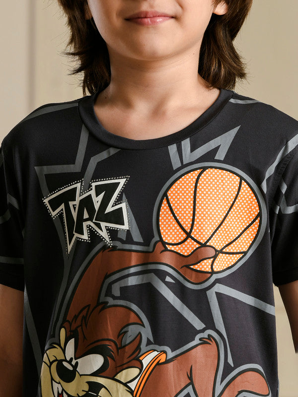 Albion Premium Boys Napoleon Black T-shirt