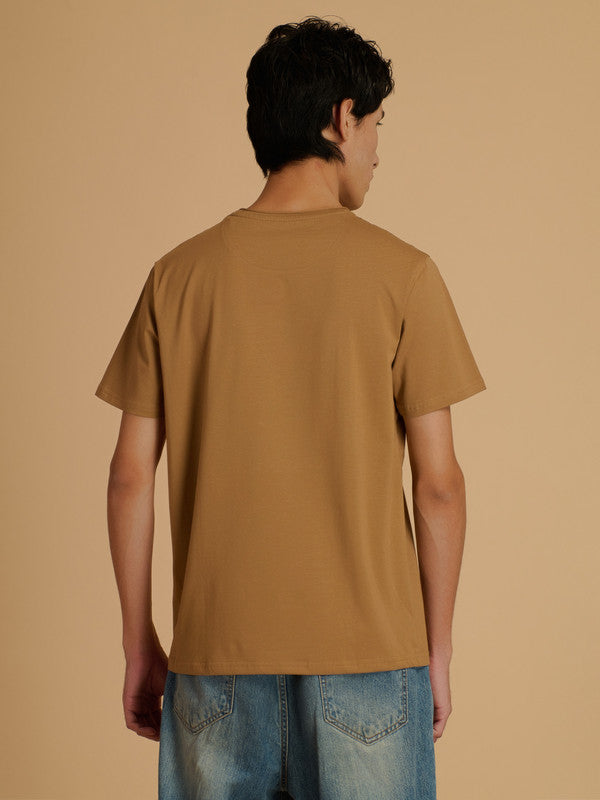 Albion Premium Men L.Brown T-Shirt