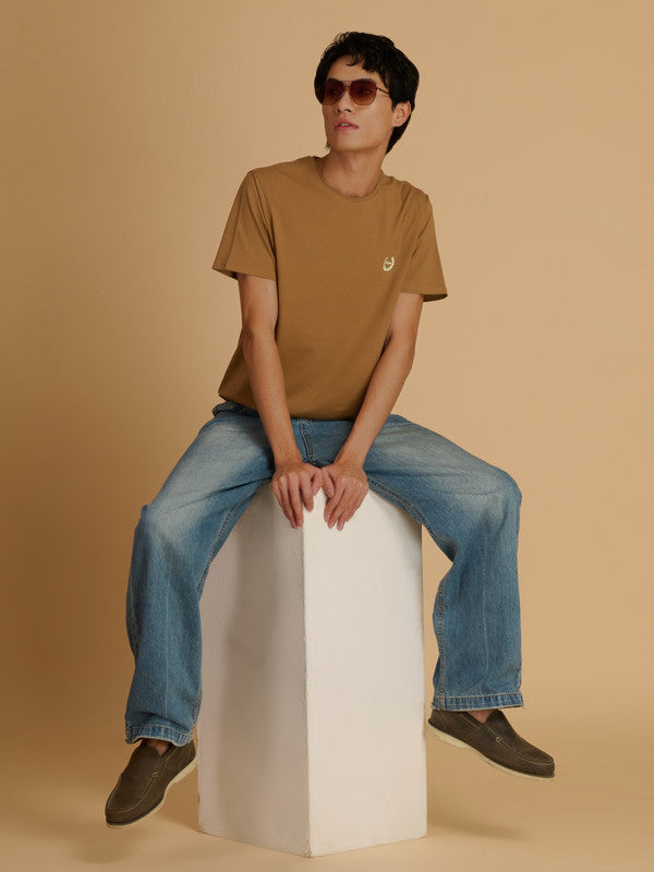 Albion Premium Men L.Brown T-Shirt