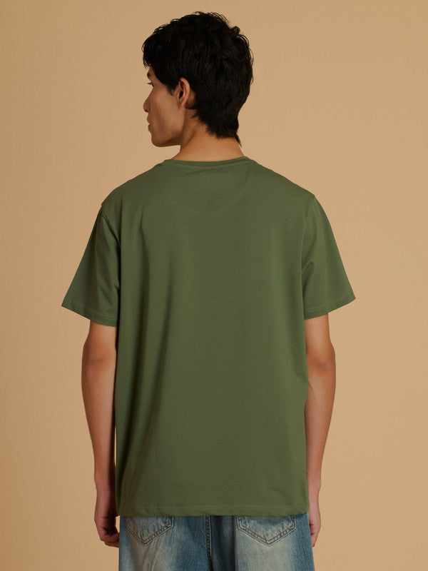 Albion Premium Men Green T-Shirt