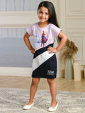Albion Premium Girls J.D India Multi Frock