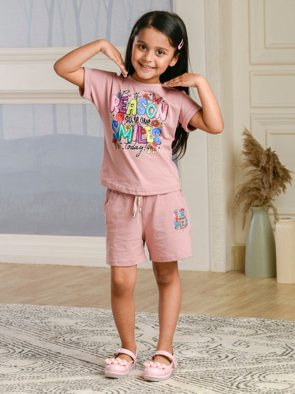 Albion Premium Girls Set Muskan Onion Night Suit