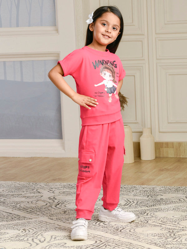 Albion Premium Girls Set Arushi Rani Co-ord set